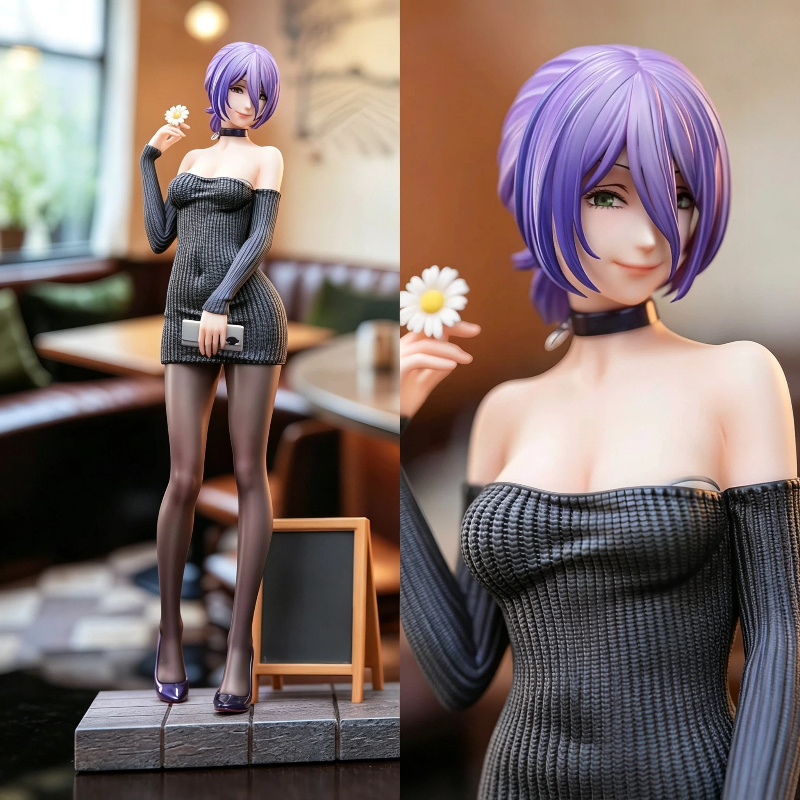 Model Kit Lancelot - ฟิกเกอร์อนิเมะ Chainsaw Man Reze ชุดถุงน่องโปร่งใส ขนาด